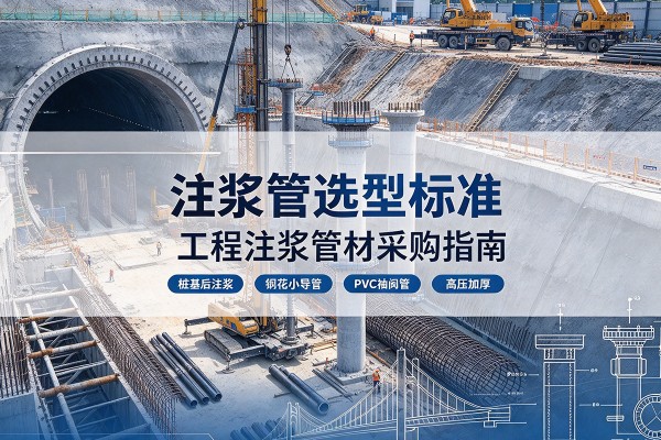 赵县注浆管选型标准