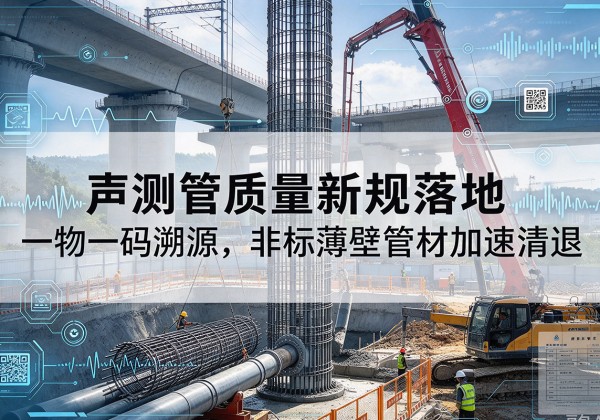 赵县声测管质量新规落地，一物一码溯源，非标薄壁管材加速清退