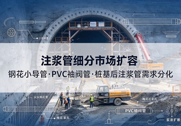 赵县注浆管细分市场扩容，隧道钢花小导管、PVC 袖阀管、桩基后注浆管需求分化